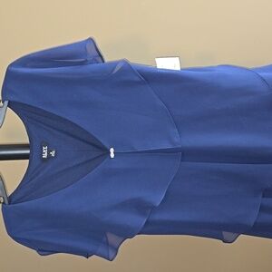 SLNY Women's Navy Layered Dress NWT Size 18 ... Very Versatile